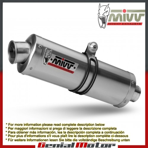Terminale scarico mivv oval - scarico,